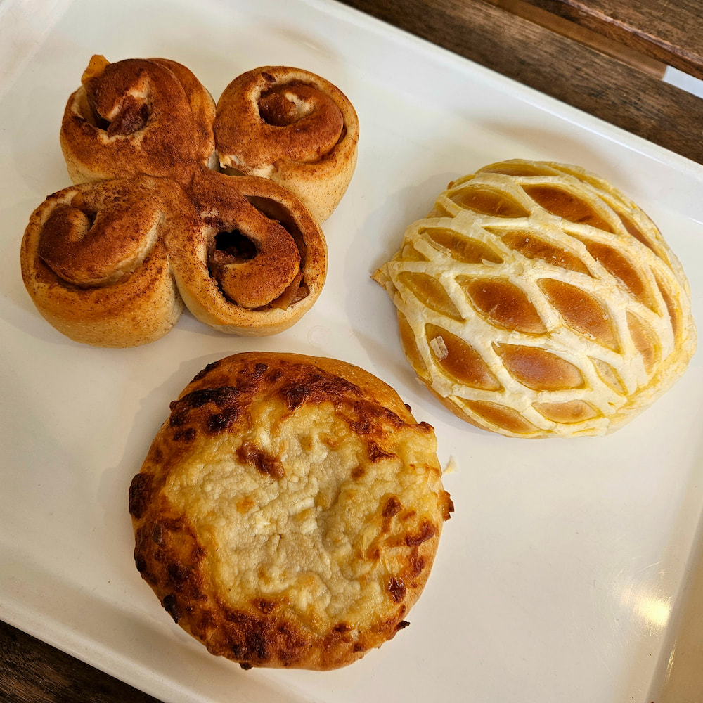 Vegan baked goods at Hip Pun, Taipei